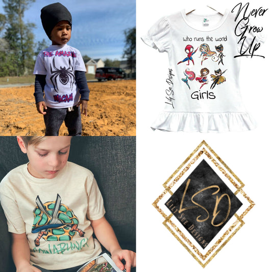 Reg Superhero Short Sleeve Tees